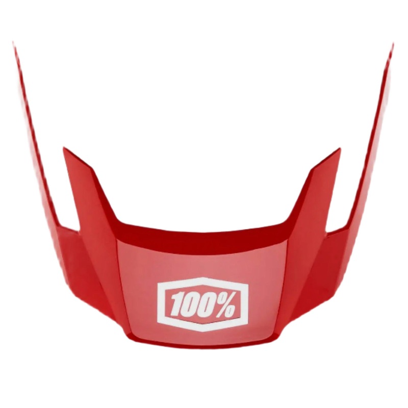100% Altec Helmet Replacement Cycle Helmet Visor V2 Red