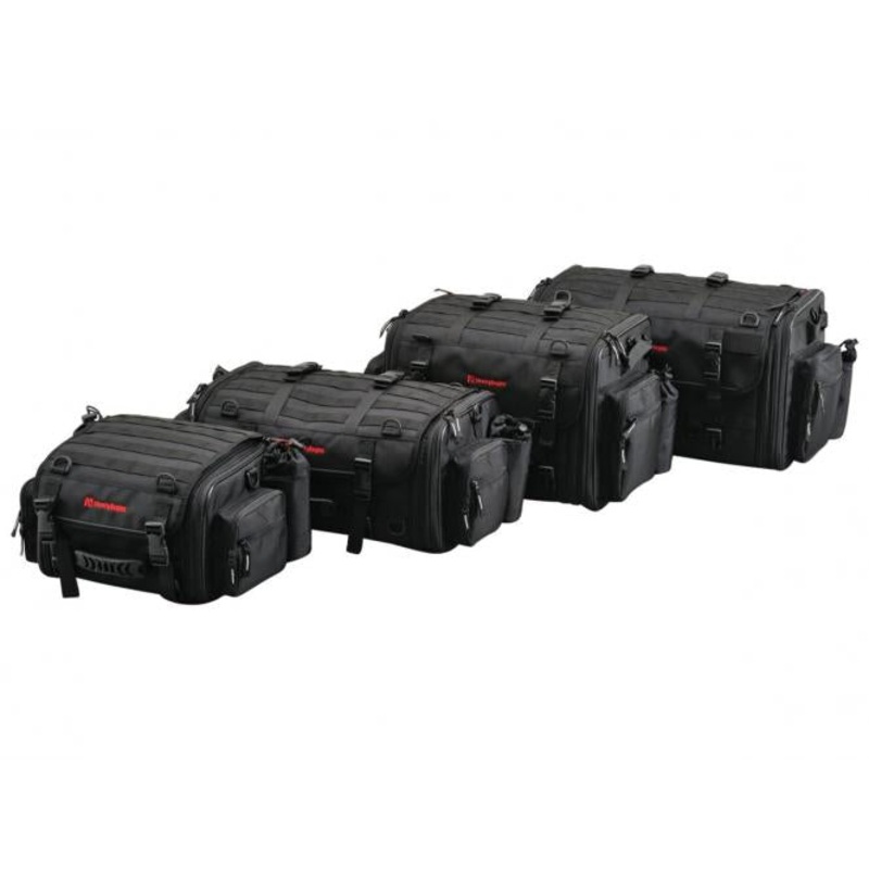 20-26L Expandable Seatbags variable volume of 20 - 26 liter Black