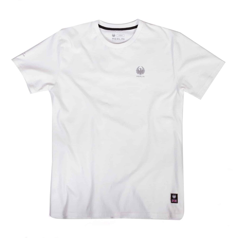 Merlin Radford Core Tee White
