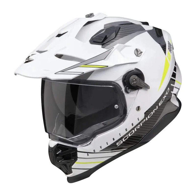 Scorpion ADF-9000 Feat Adventure White / Black / Yellow