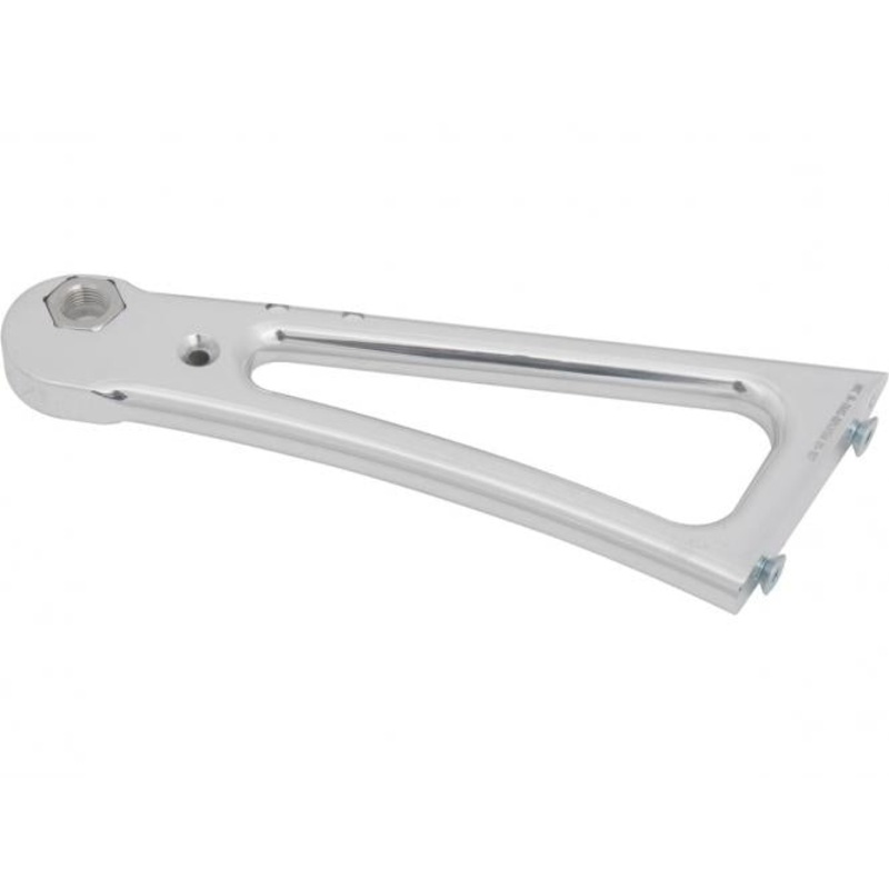 Shock Mount Side Mount License Plate Bracket Polished