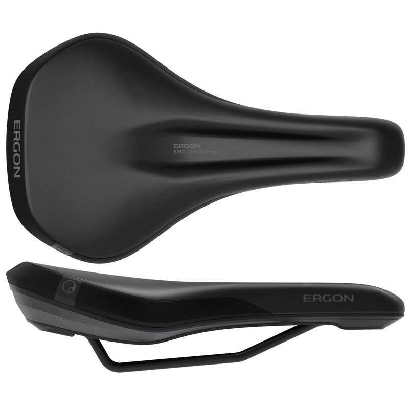 Ergon SMC Core Womens Saddle Medium/Large - Blk/Gry