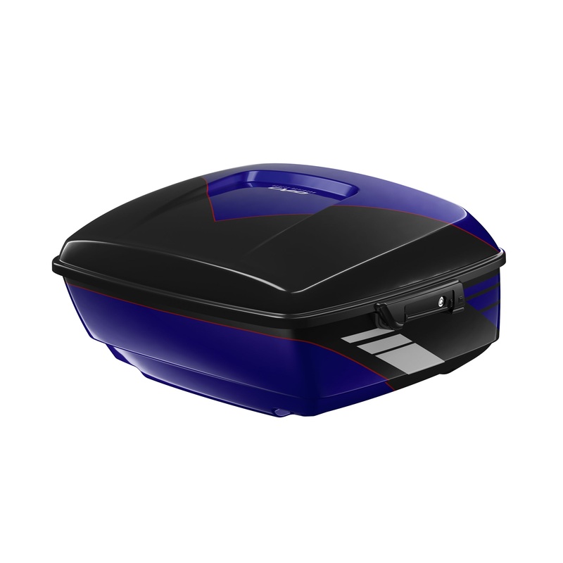 Harley-Davidson 53001230EZG King Tour-Pak Luggage - Blue Streak