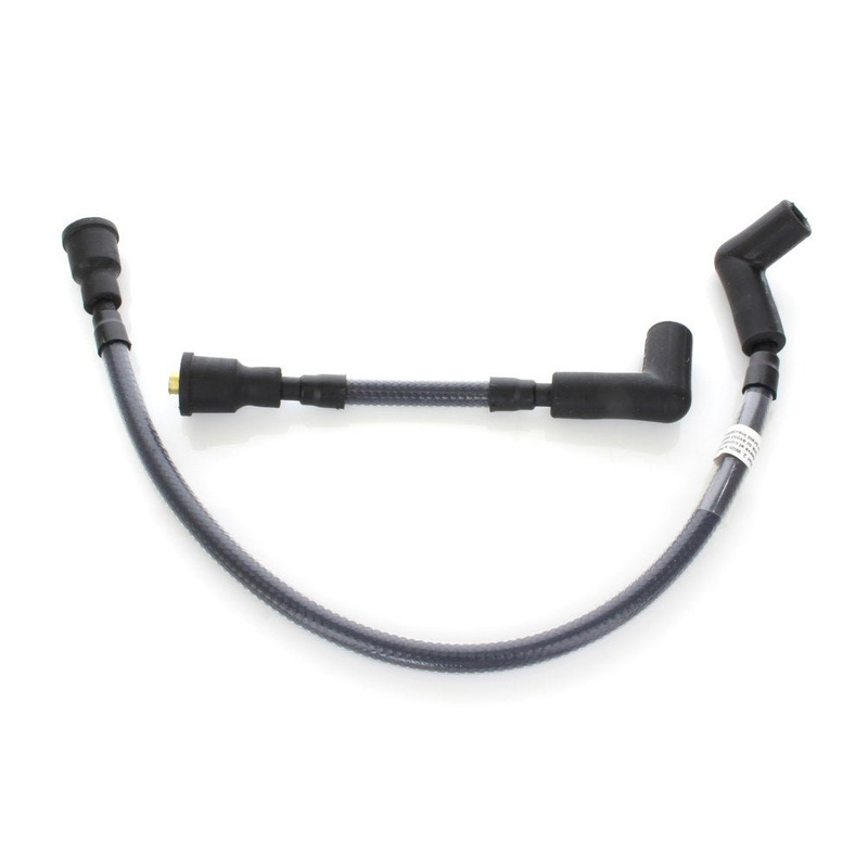 Ignition Leads - Black Pearl. Fits Softail 1984-1999, Dyna 1991-1998 & Big Twin 1965-1986 Models with 4 Speed Transmission.