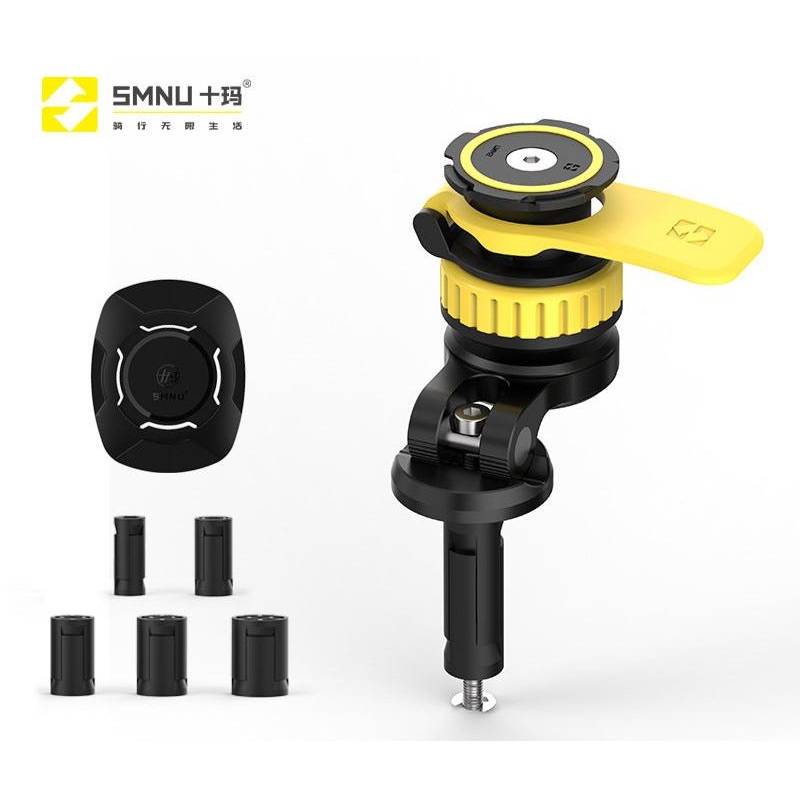 SMNU Magic Buckle Series Factory Custom Universal Cell Phone Size Adjustable Motorcycle Phone Holder Aluminium