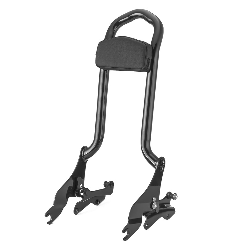 2009-2025 Harley Touring FLHX FLHT FLHR FLTR Passenger Backrest Sissy Bar&Docking Hardware Kit
