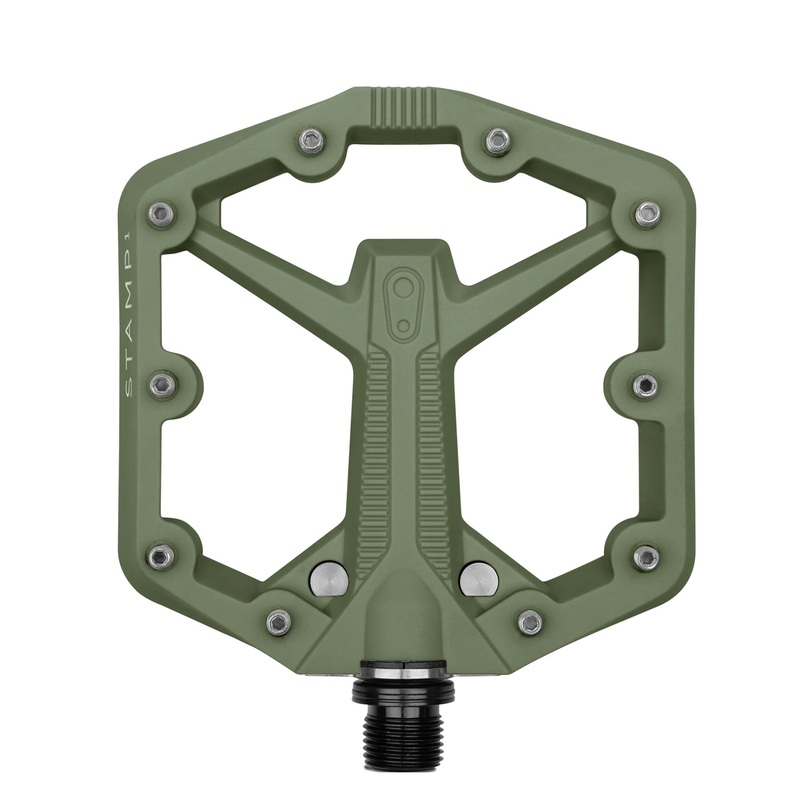 Crank Brothers Stamp 1, Gen 2 Pedals - Small - Green