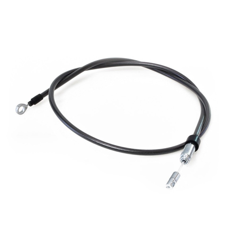 56in. Quick Connect Upper Clutch Cable - Black Pearl. Fits Softail 2018up & Touring 2021up.
