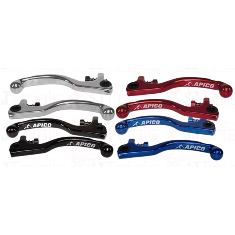 APICO ELITE FORGED SHORT BRAKE & CLUTCH LEVERS FOR GRIMECA BETA