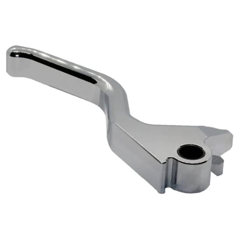 Billet Brake Lever - Chrome - Dyna/Softail/ 96-03 Sportster (Matching to 1FNGR easy pull clutch)