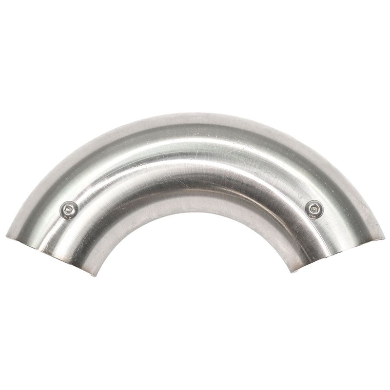Sawicki - Stainless Heat Shield - M8 Softail - Curved