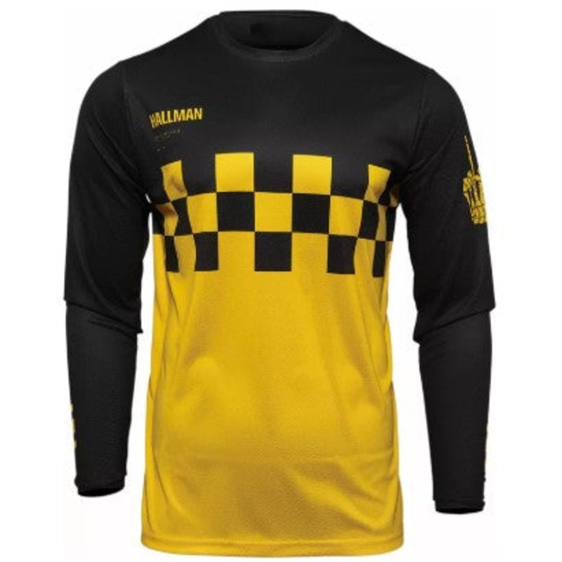Thor Hallman Differ Jersey Cheq Black / Yellow