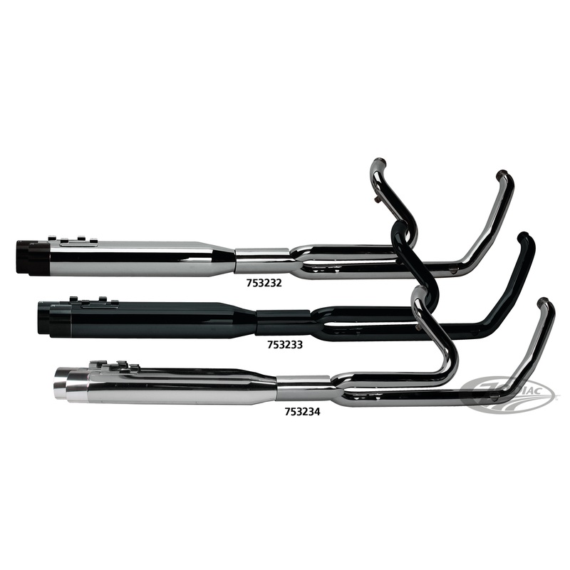 Two Brothers Racing ''Balanced Looks'' 2-into-1 Exhaust Systems for Touring