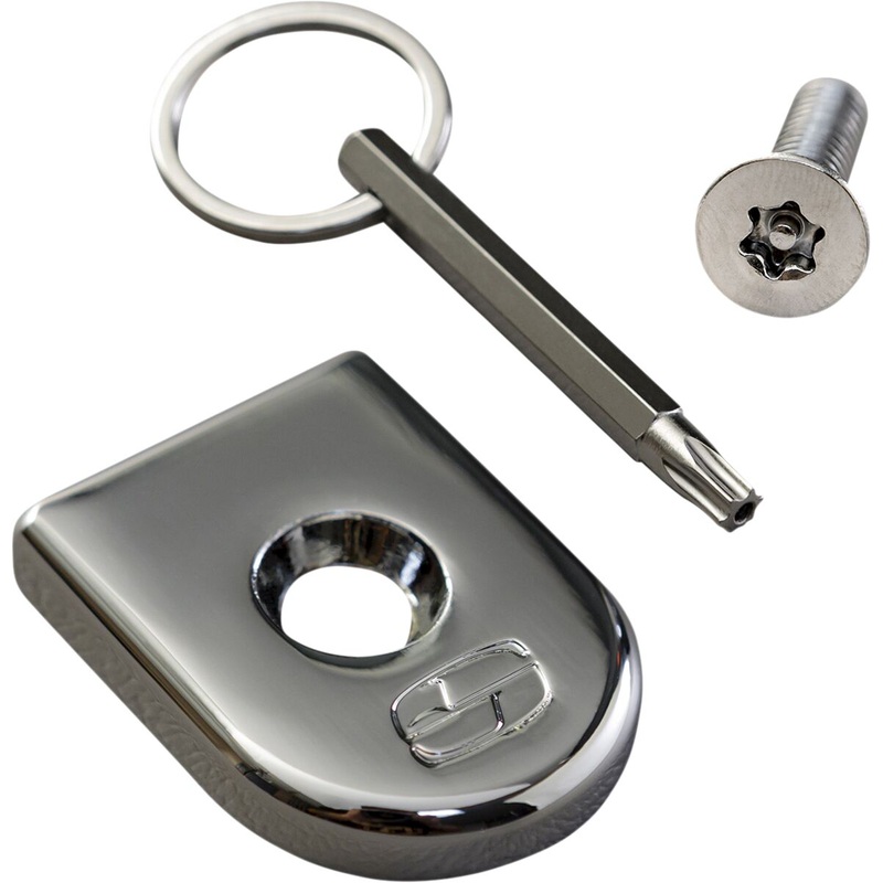 ATAB Security Seat Screw, Chrome - Indian