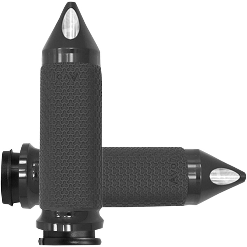 Grips Memory Foam Spike Large Throttle By Wire Black