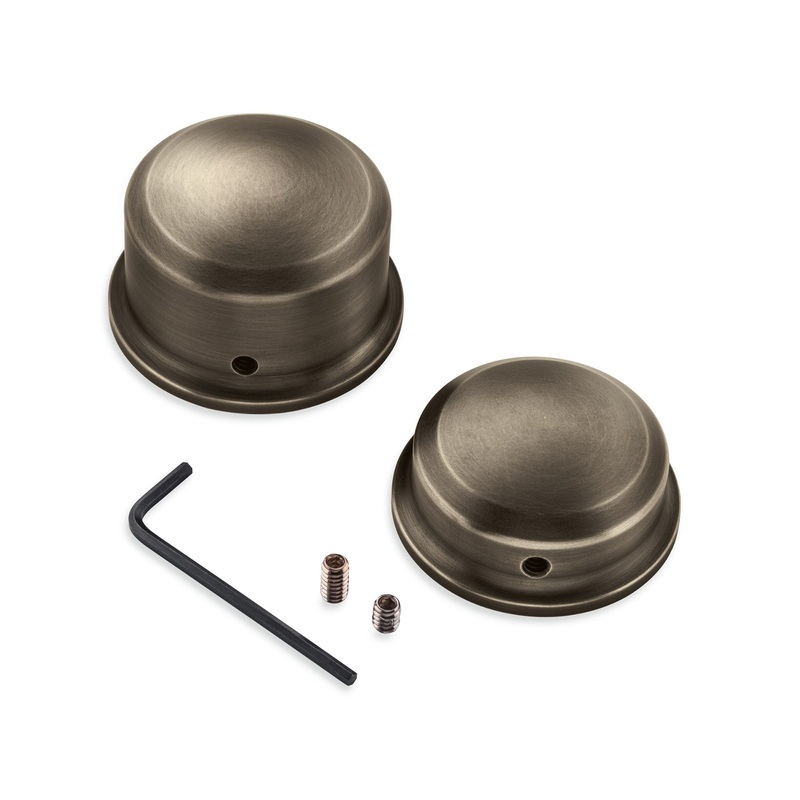 Harley Davidson 43000050 Brass Rear Axle Nut Covers KIT,AXLE,COVER,REAR