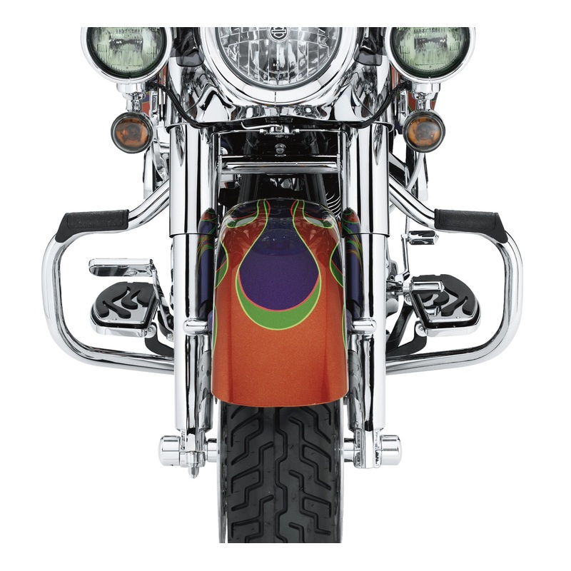 Harley Davidson 49155-05B Chrome Mustache Engine Guard KIT-MUSTACHE ENG GUARD/FLT