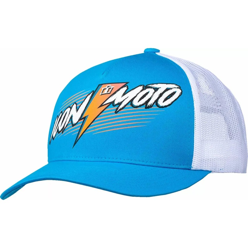 Icon Rad Dawn Trucker Hat Blue / White