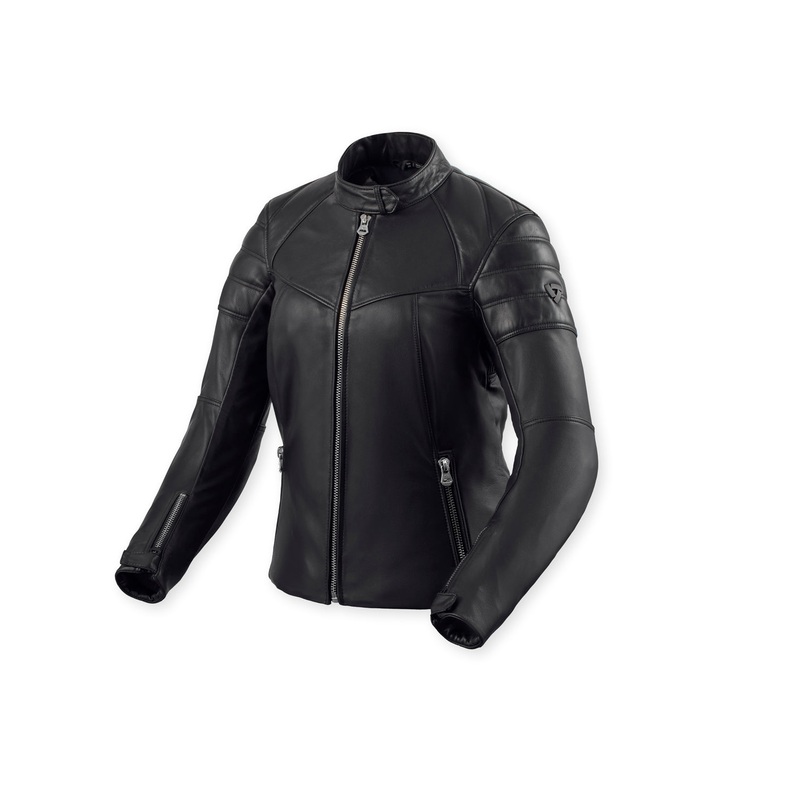 Revit London Ladies Leather Jacket Black