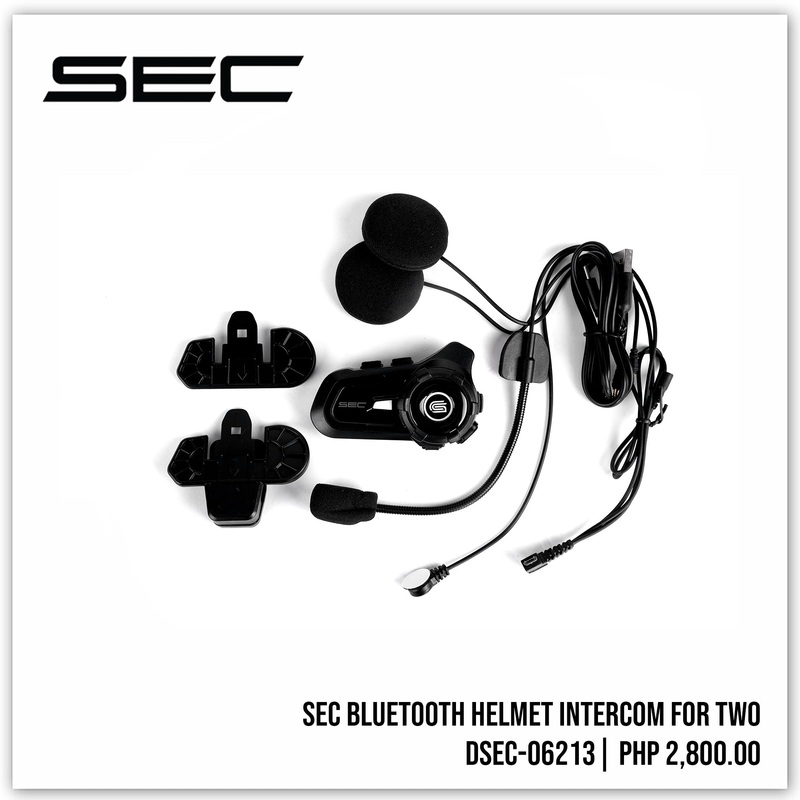 SEC Bluetooth Helmet intercom for two
