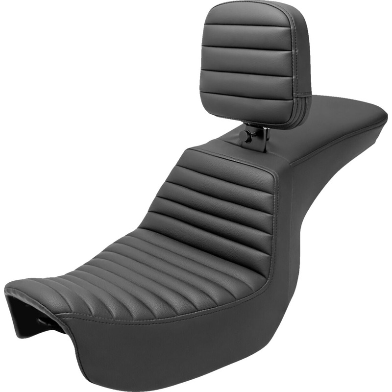 Tour Step Up With Driver's Backrest Front TR Seat - 06-17 Dyna