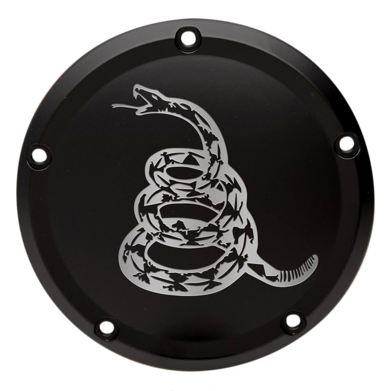 Harley Derby Cover "Don't Tread on Me"