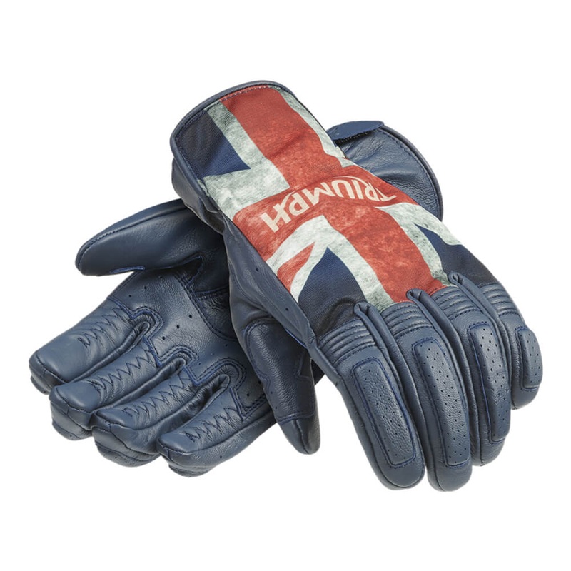 Jack Gloves Blue / Red / Bone