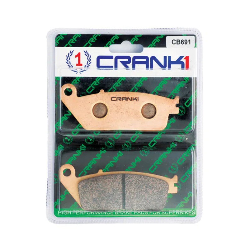 BRAKE PADS FRONT TRIUMPH BONNEVILLE A3  2007 TO 2015-CB691-CRANK1 Sintered Brake Pad