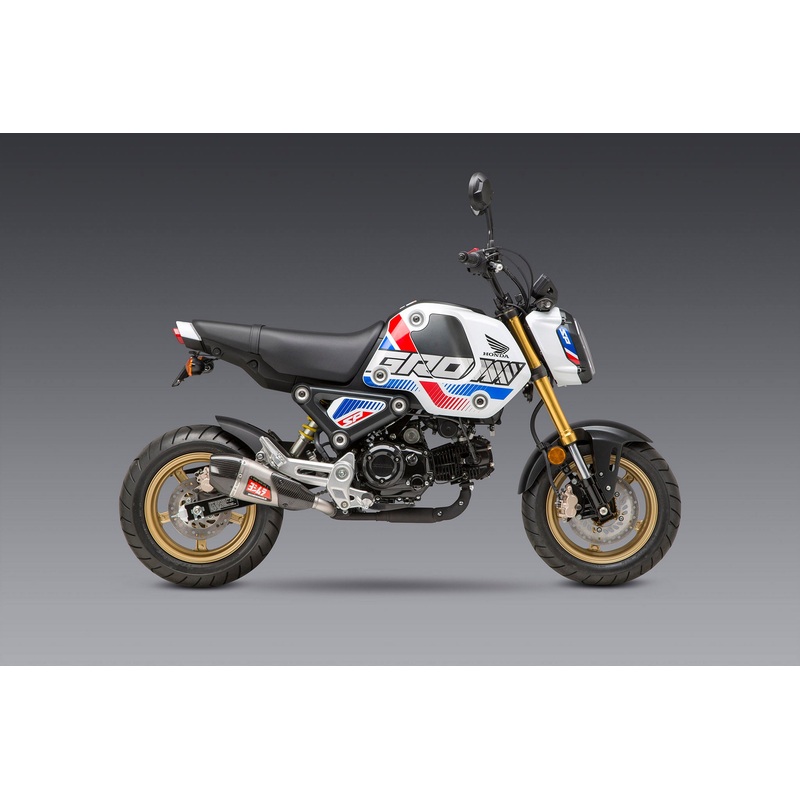 GROM 2022-25 RS-9T Stainless Slip-On Exhaust, w/ Stainless Muffler