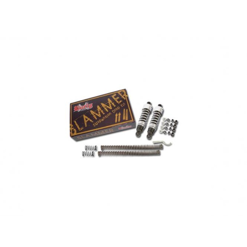 Slammer Kit with chrome rear shocks Slammer Kit