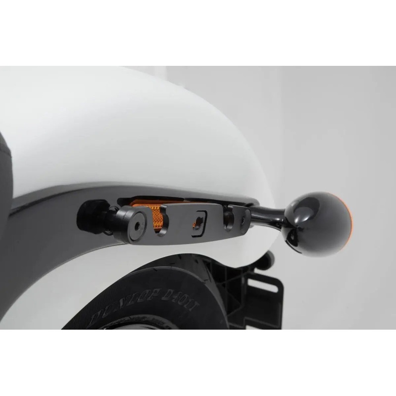 SW-Motech SLH Left Side Luggage Carrier Black | Vendor No HTA.18.682.10200