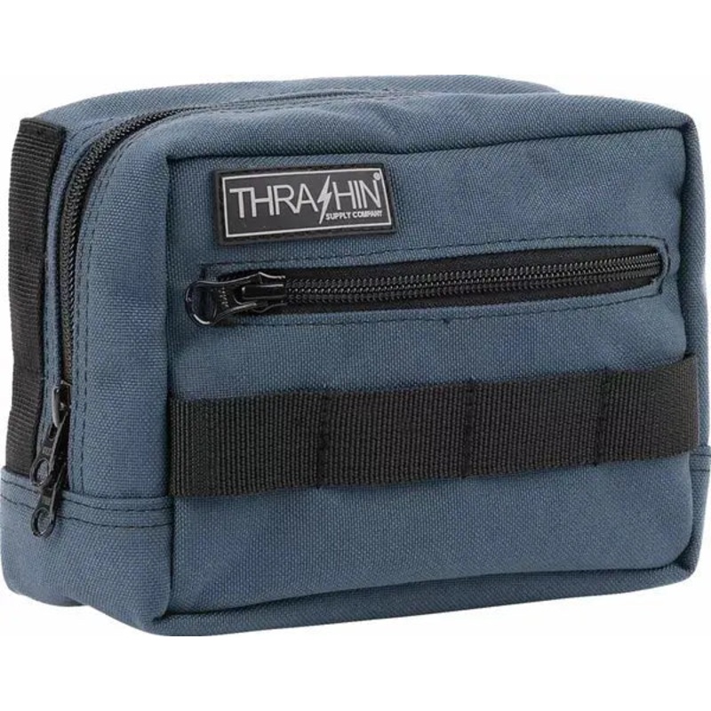 Thrashin Supply Company Handlebar Bag Blue