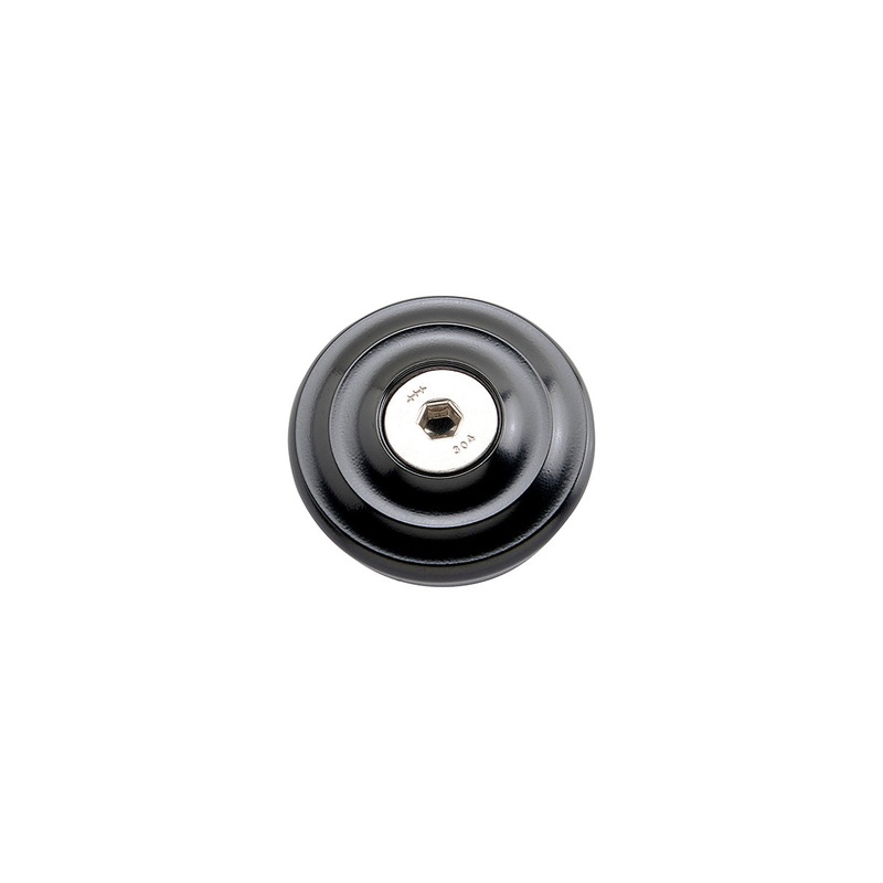 AlumiCore Throttle End Cap Kit - Black Electroplate