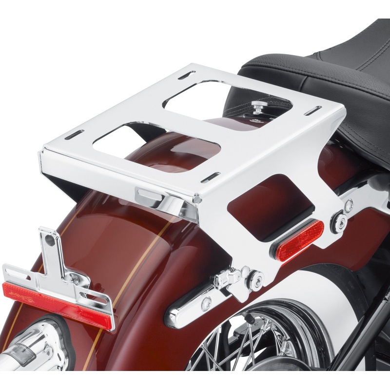 Harley Davidson 50300174 HoldFast Detachable Tour-Pak Luggage Mounting Rack - Chrome KIT,RACK,T-PAK SOLO,CHROME,NAR