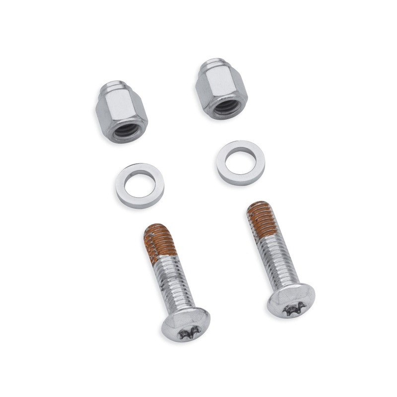 Harley Davidson 94133-01 Chrome Bullet Tip Footpeg Bolt Kit KIT NUT/BOLT ASY,FTPEG/CHRM