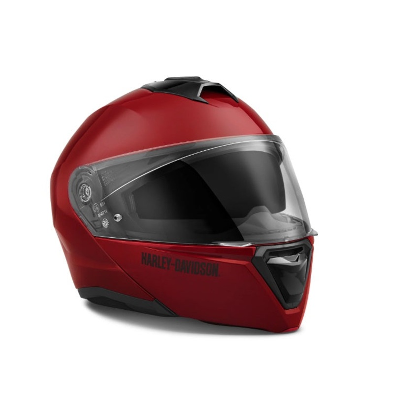 Harley Davidson Capstone Sun Shield II H31 Modular Helmet - Billiard Red 98122-21VX