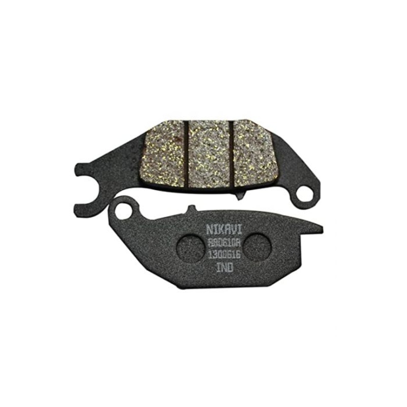 NIKAVI DP8 Rear Brake Pad Disc Pad Compatible for Yamaha R15 v1 & v2 / Hero Karizma ZMR/Yamaha FZ (Rear) + NKVKC