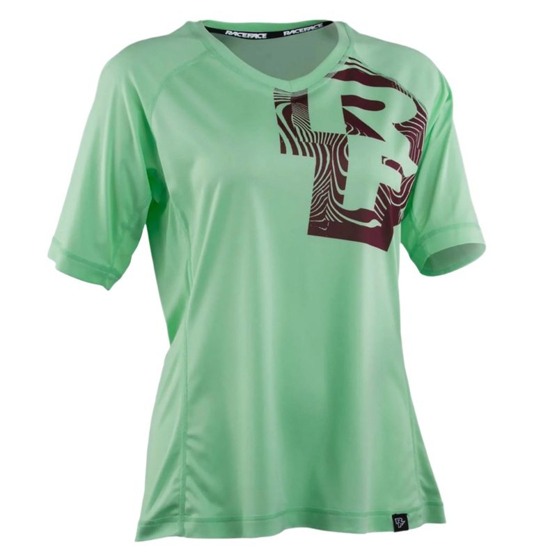 Race Face Nimby Ladies Short Sleeves Cycle Jersey Lime