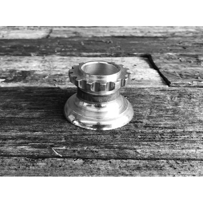 Springer Stem Crown Nut: 1938-1948 Harley