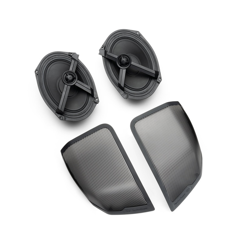 Harley-Davidson 76001291 Harley-Davidson Audio powered by Rockford Fosgate Stage I Saddlebag Speakers