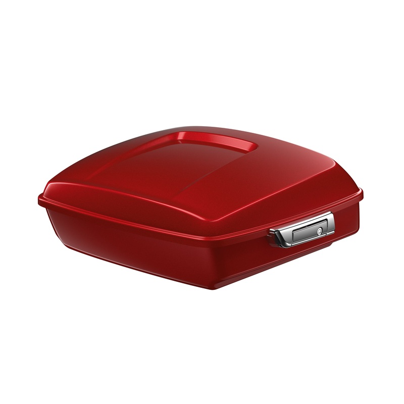 Harley-Davidson 53000402EZX Chopped Tour-Pak Luggage - Brilliant Red