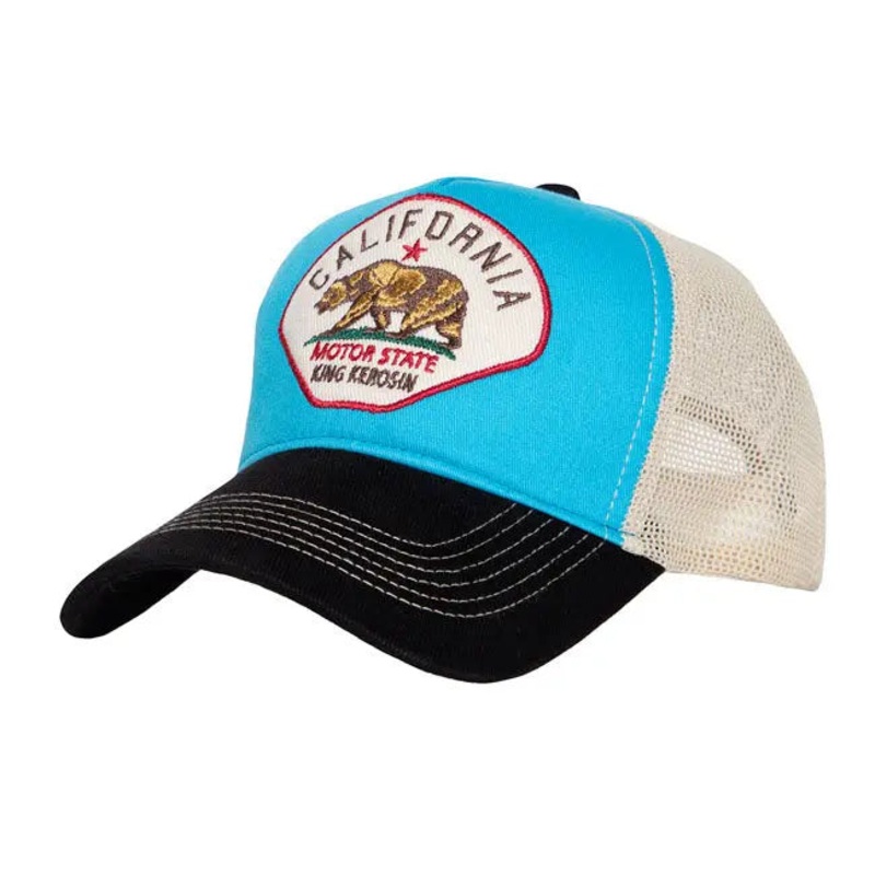 King Kerosin California Cap Black / Blue