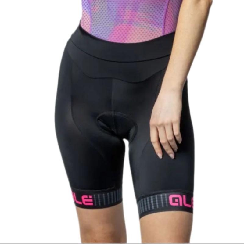 Ale Clothing Traguardo Pragma Ladies Cycle Shorts Black / Pink