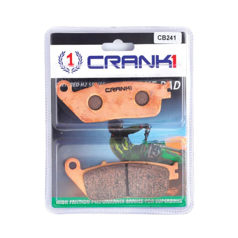 BRAKE PADS FRONT TRIUMPH THRUXTON 1200 (2SETS)-2017 TO 2020-CB241- CRANK1 Sintered Brake Pad