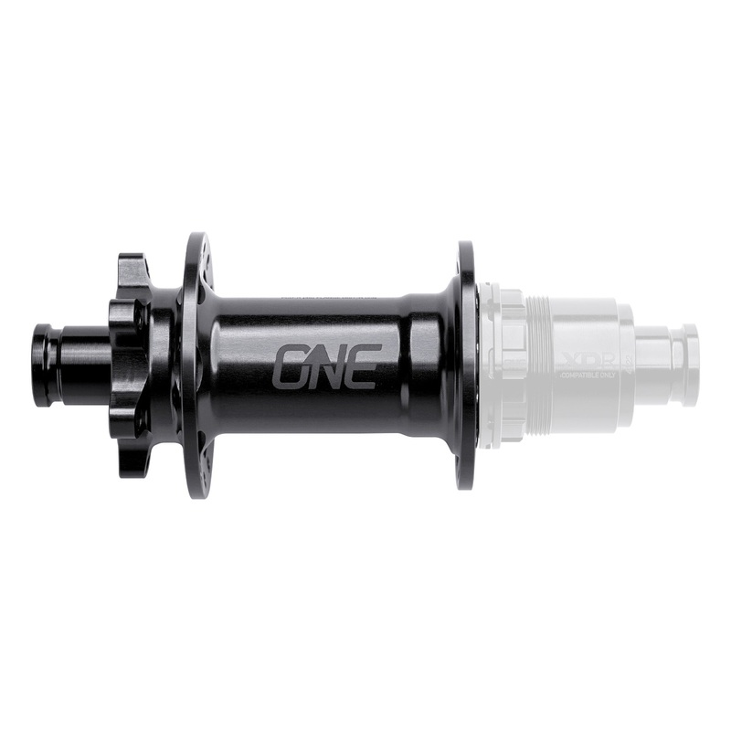 OneUp Components Rear Hub - 12x148mm  - 6-Bolt - 28h - Black (No Freehub)