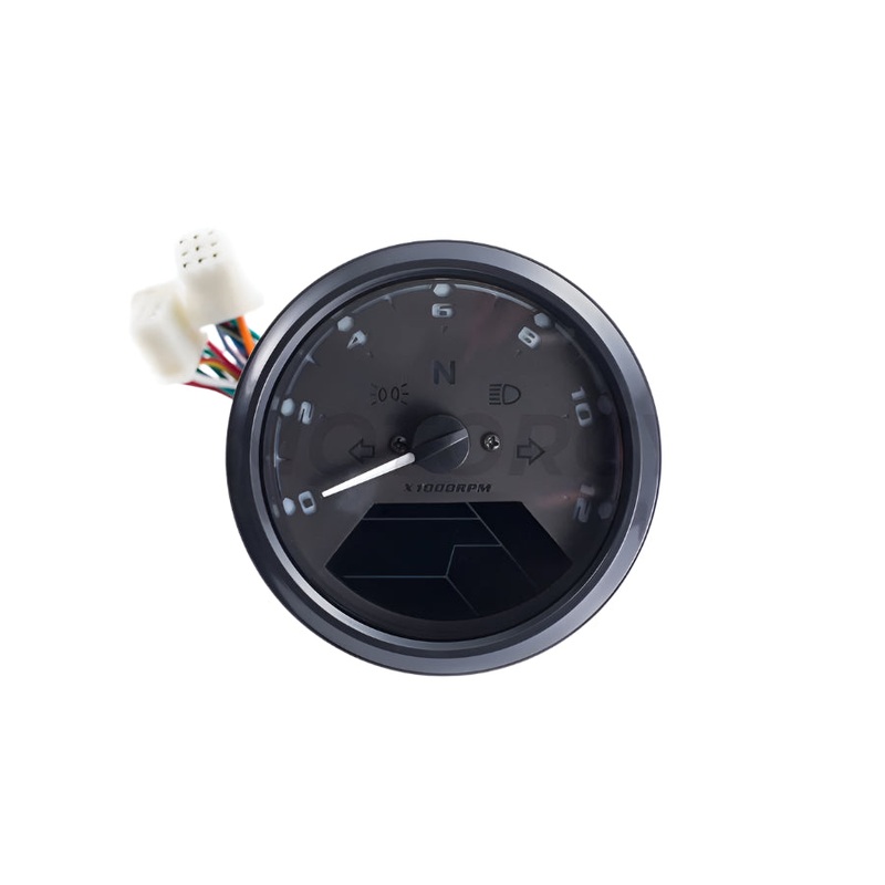 Speedometer Moto Complete Digital cable with holder