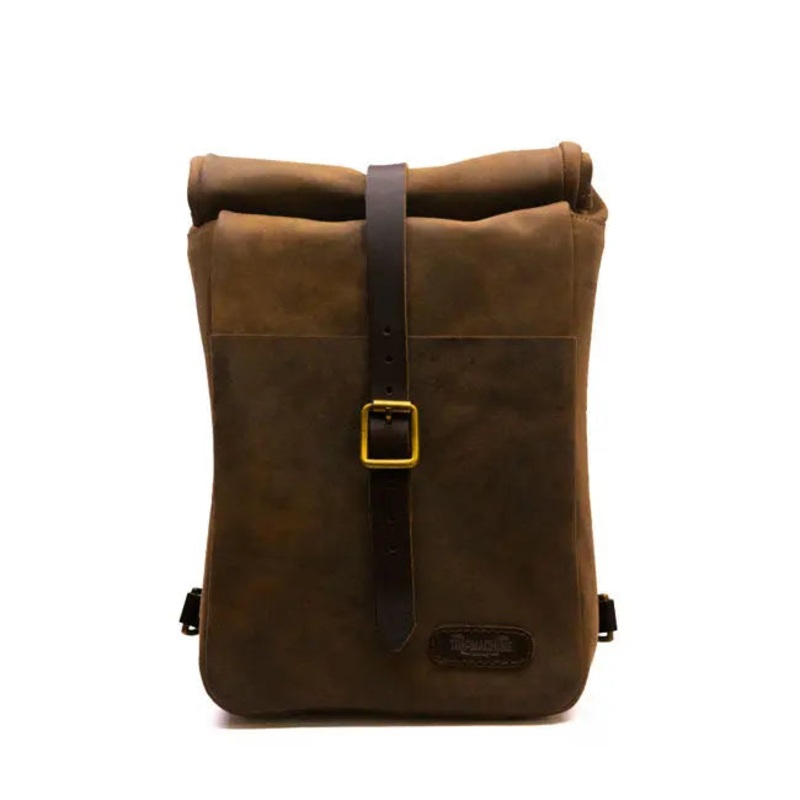 Trip Machine Universal Mini Backpack / Saddlebag Tobacco