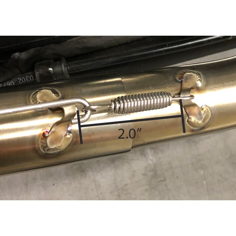 53MM SPRING for Stainless Steel Exhaust Systems