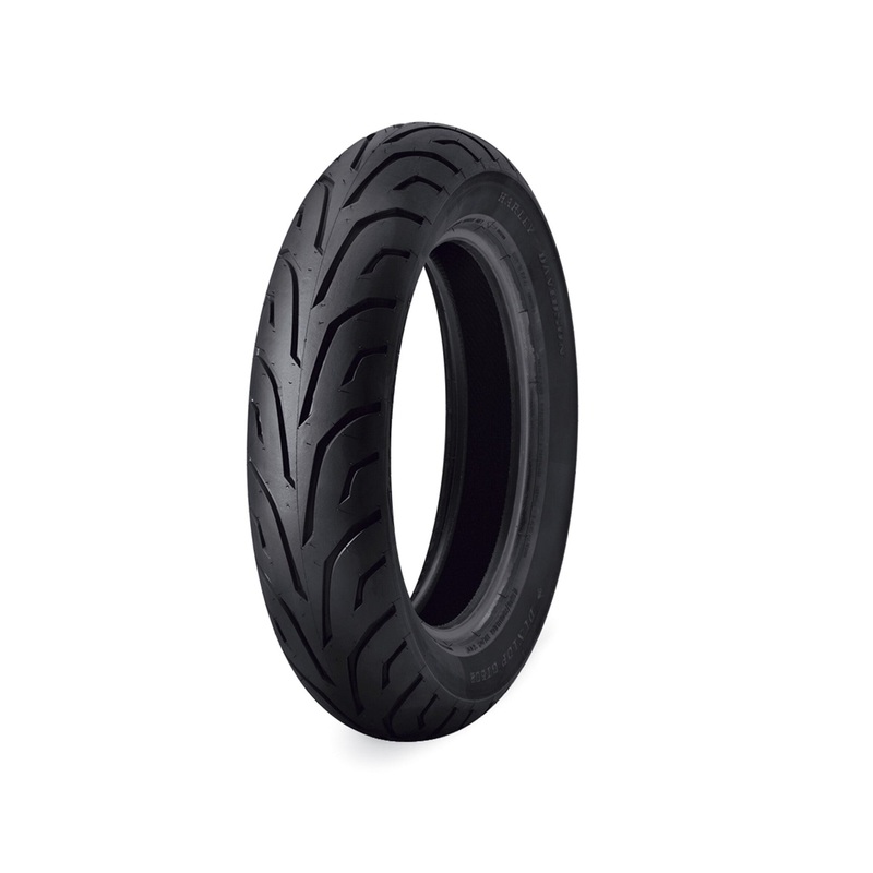 Harley Davidson 40556-06A Dunlop Performance Tire - GT502 130/90B16 Blackwall - 16 in. Rear TIRE,RR,TIRE REAR GT502 130/90