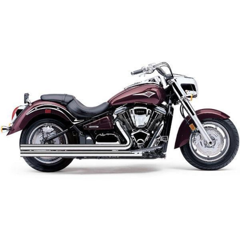 KAWASAKI Vulcan 2000 exhaust Cobra 4923T Long Hot Rod Speedster full System new